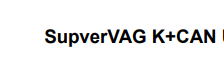 SUPER VAG K+CAN logo
