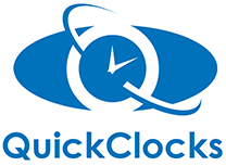 QuickClocks logo