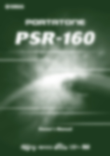 Portatone PSR 160