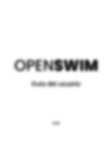 Openswim S700