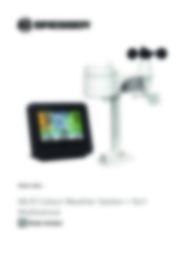 WIFI Colour Weather Station 5in1 Multisensor