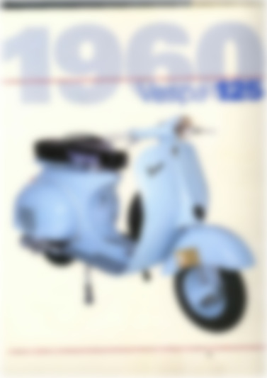 vespa del 1961 vnb3t 125 cc